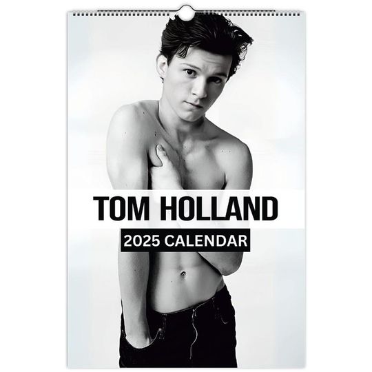 Tom Holland Wall Calendar 2025
