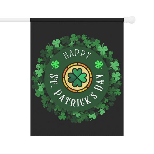 St. Patrick's Day House Flag