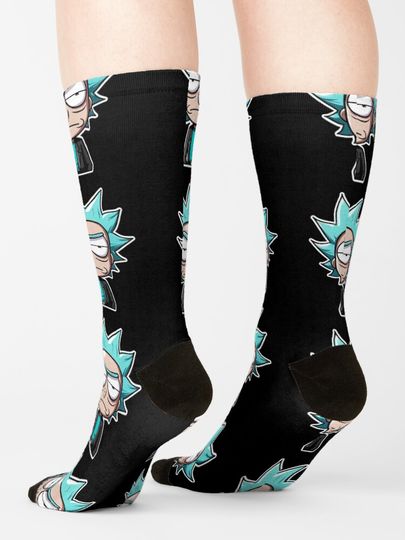Sticker Rick And Rickandmorty sanche Socks