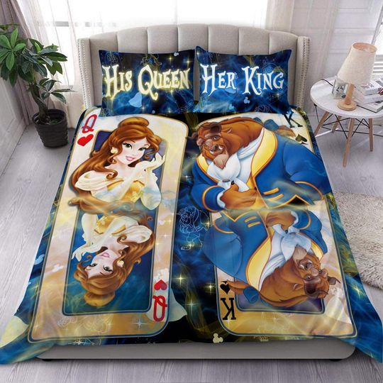 Beauty And The Beast Bedding Set