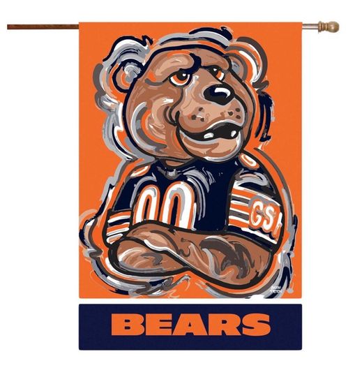 Chicago Bears House Flag