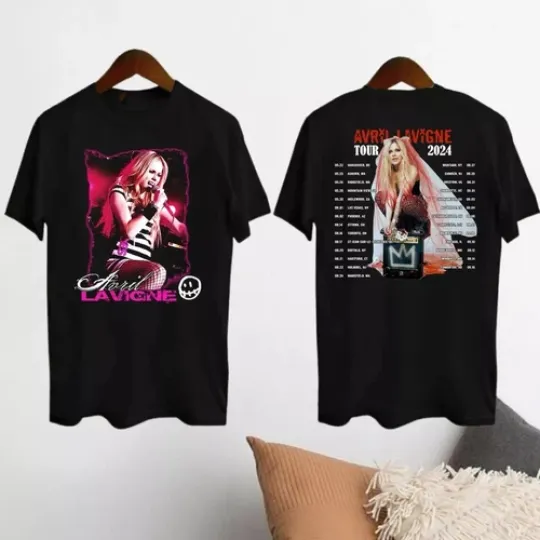 Avril Lavigne Greatest Hits Tour Shirt