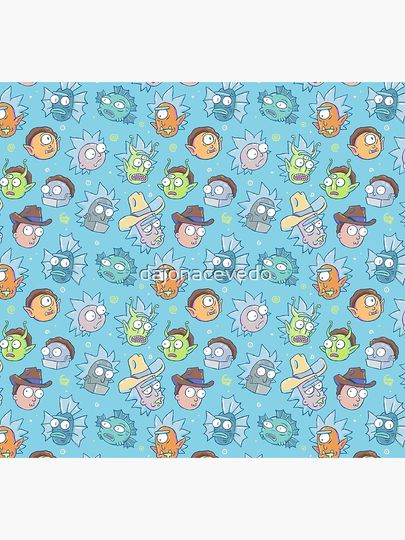 Rick and Rickandmorty Pattern 1 Socks