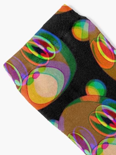 Graduation Bear Glitch  Socks
