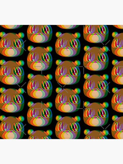 Graduation Bear Glitch  Socks