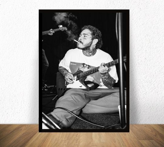 Post Malone Smoking Poster
