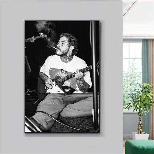 Post Malone Smoking Poster