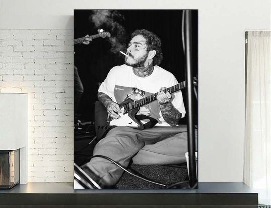 Post Malone Smoking Poster