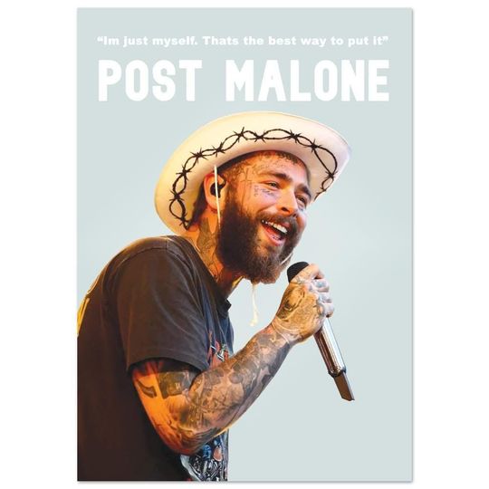 Post Malone Poster