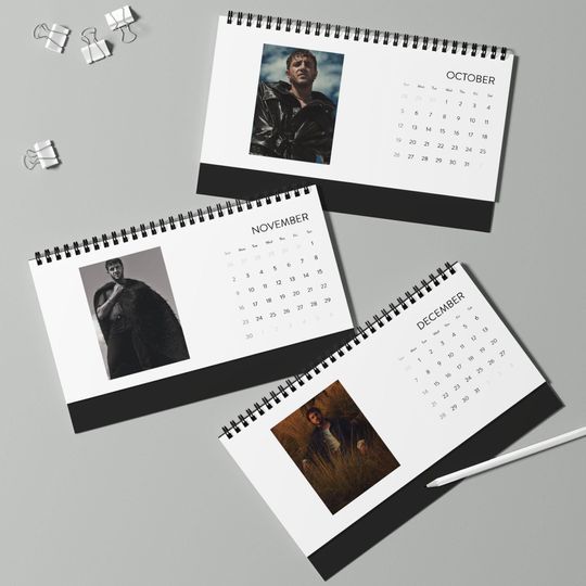 Paul Mescal - 2025 Desktop Calendar