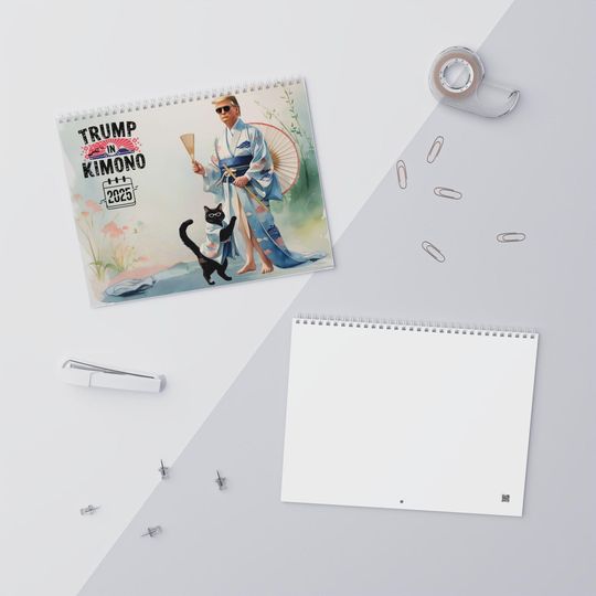 Trump in Kimono Calendar 2025