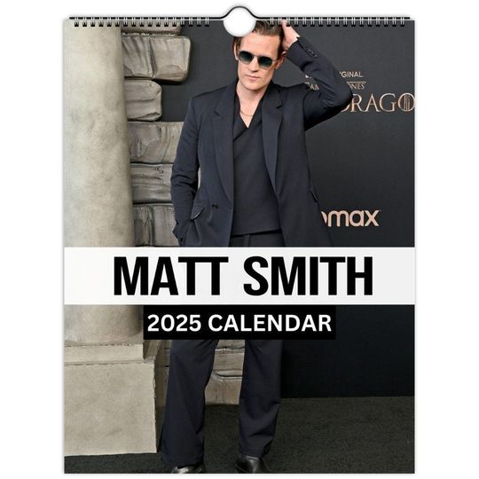 Matt Smith Wall Calendars 2025