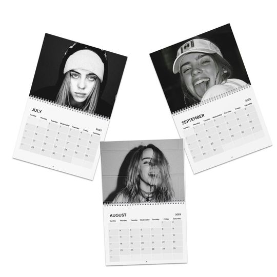 Billie Eilish Calendar 2025
