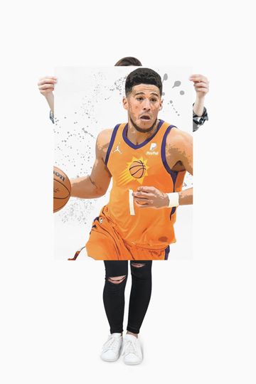 Devin Booker Poster,  Wall Art Decor, Best Home Decor Gift