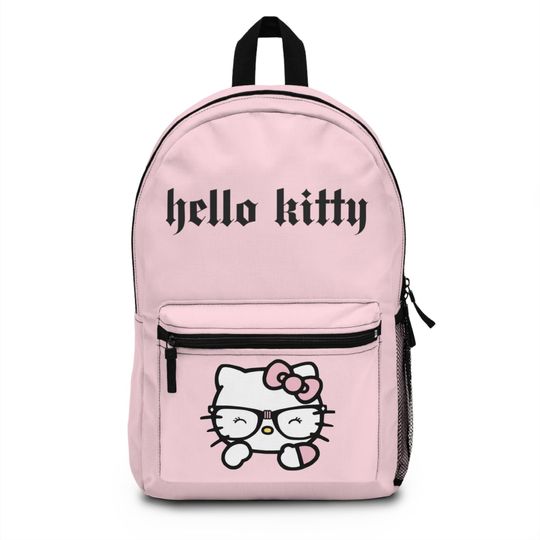 Cute Hello Kitty Backpack, Stylish School Bag