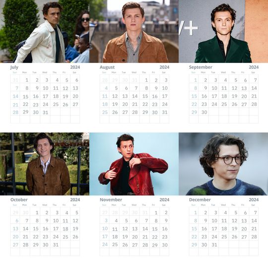 Tom Holland Wall Calendars Vol 2