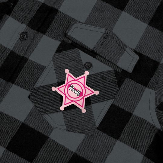 custom cowgirl flannel shirt