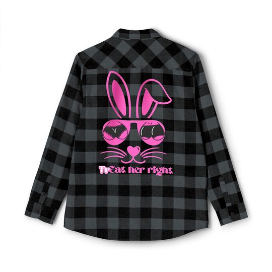 Play Bunny Flannel Shirt Button Down