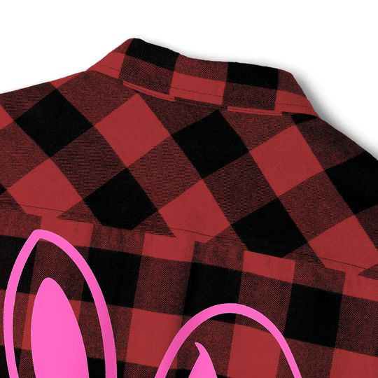 Play Bunny Flannel Shirt Button Down