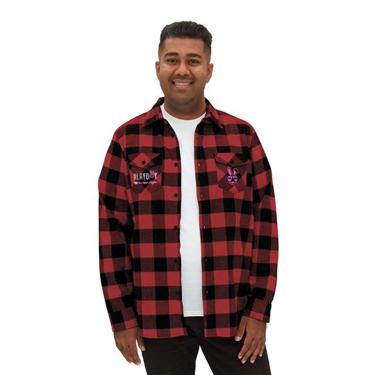 Play Bunny Flannel Shirt Button Down
