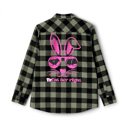 Play Bunny Flannel Shirt Button Down