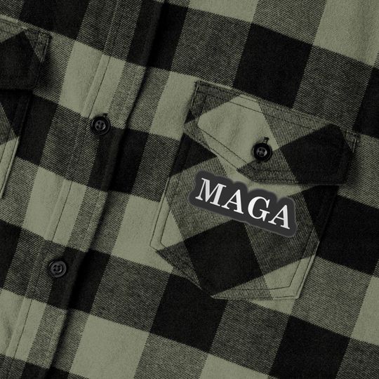 Trump Christmas Flannel Shirt