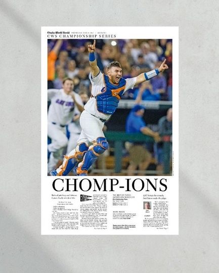 2017 Florida Gators College World Series Champions (NO FRAMED) Poster