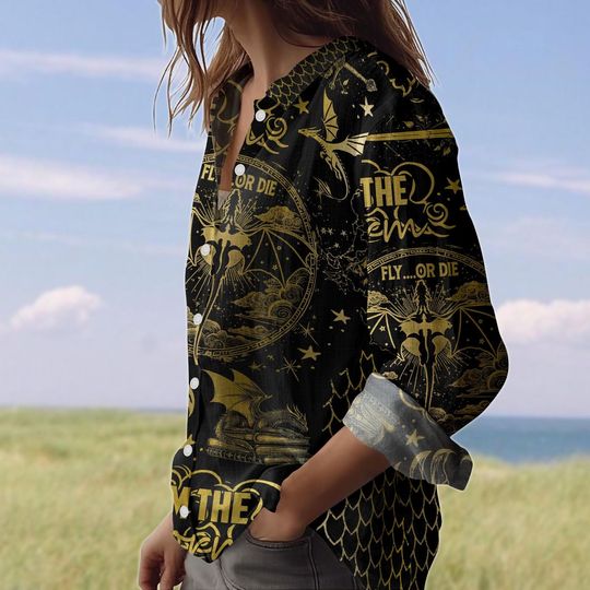 Fourth Wing Women's Blouse | Gift For Women