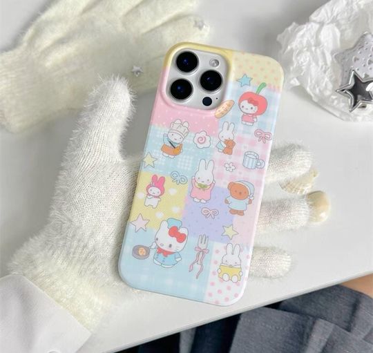 Hello Kitty and Miffy iPhone case ,