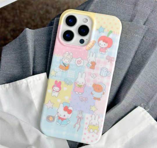 Hello Kitty and Miffy iPhone case ,