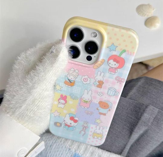 Hello Kitty and Miffy iPhone case ,