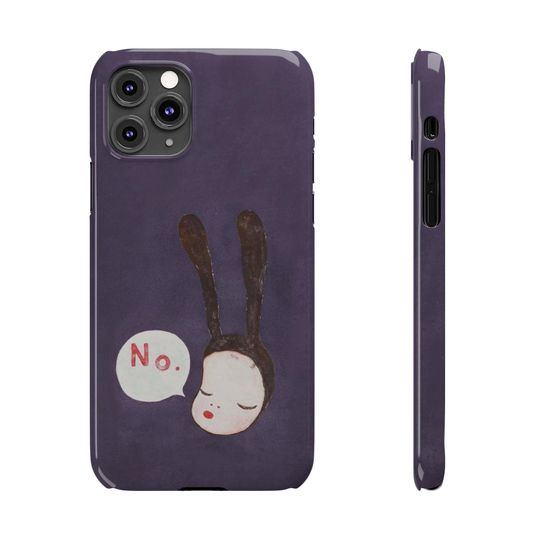 Yoshitomo Nara - Bunny Girl , Aesthetic Phone Case