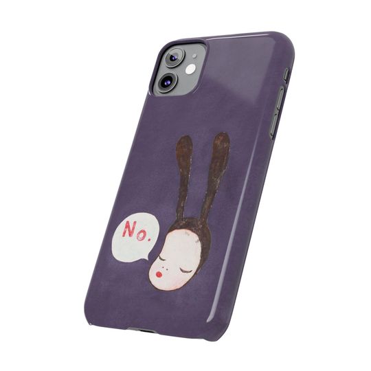 Yoshitomo Nara - Bunny Girl , Aesthetic Phone Case