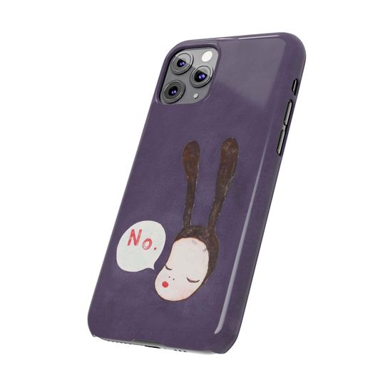 Yoshitomo Nara - Bunny Girl , Aesthetic Phone Case