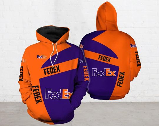 FedEx Ground Hoodie 3D Delivery Driver, FedEx Express Hoodie 3D, FedEx Hoodie 3D, Hoodie 3D For Men Women.