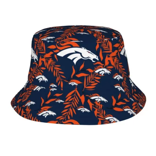 Denver Broncos Hawaiian AOP Bucket Hat