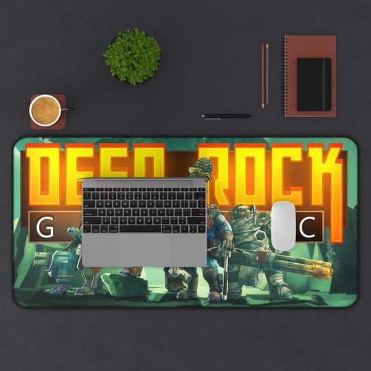 Deep Rock Galactic Mouse Pad, Desk Mat, Gaming Keyboard Mat