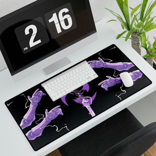 Raiden Shogun Genshin Impact Desk Mat