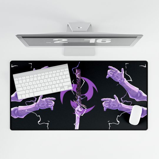 Raiden Shogun Genshin Impact Desk Mat