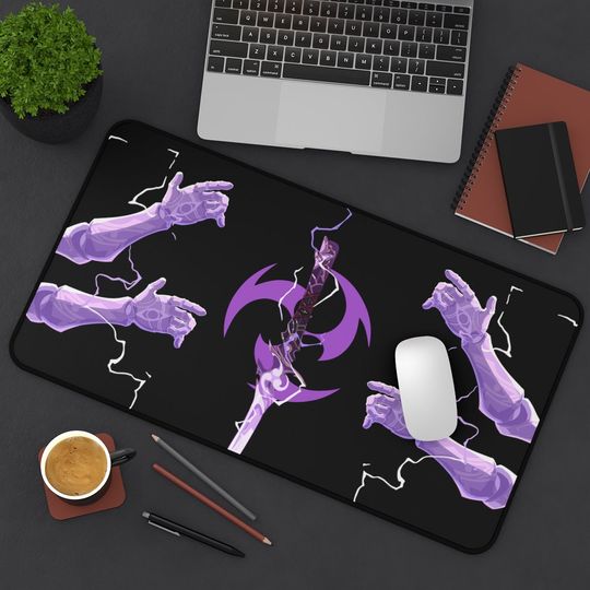 Raiden Shogun Genshin Impact Desk Mat