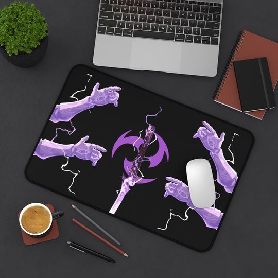 Raiden Shogun Genshin Impact Desk Mat