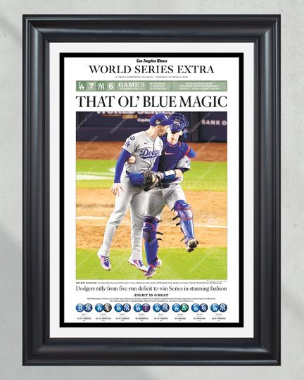 2024 LA Dodgers World Series Champions