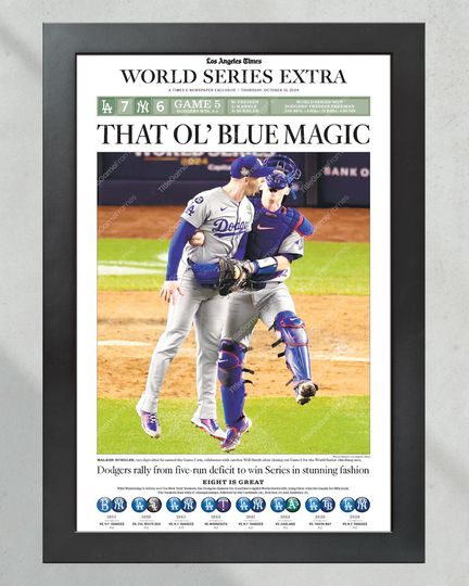 2024 LA Dodgers World Series Champions