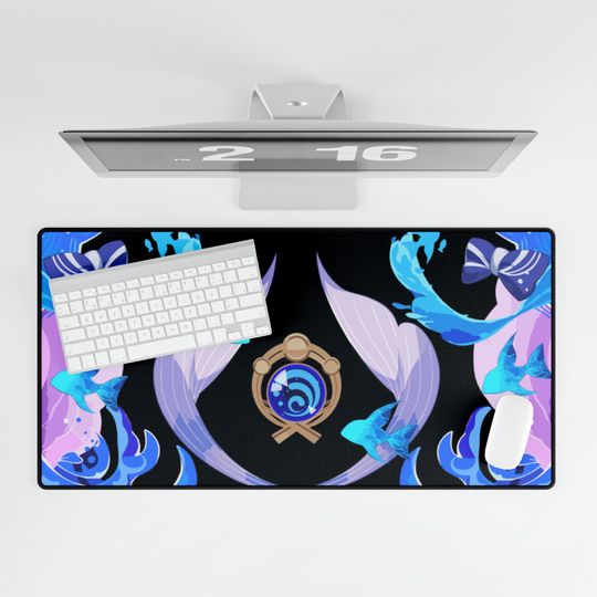 Kokomi Genshin Impact Desk Mat