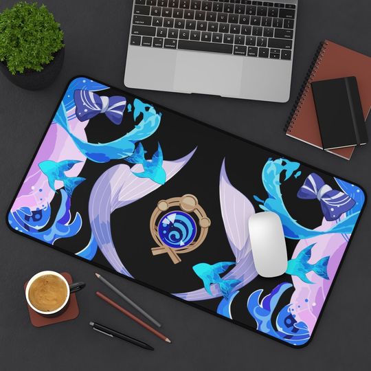 Kokomi Genshin Impact Desk Mat