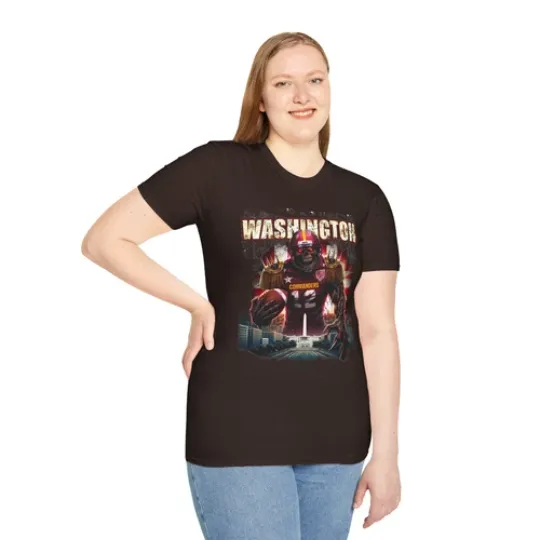 Washington Commanders horror T-Shirt - Unique football Fan Apparel