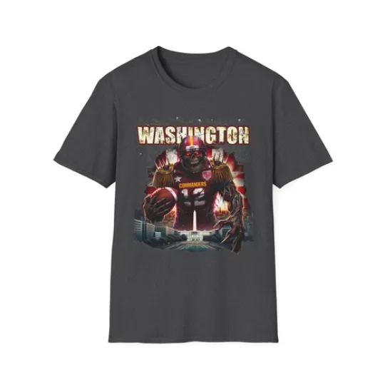 Washington Commanders horror T-Shirt - Unique football Fan Apparel