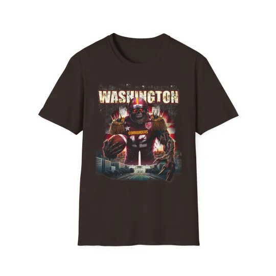 Washington Commanders horror T-Shirt - Unique football Fan Apparel