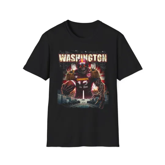Washington Commanders horror T-Shirt - Unique football Fan Apparel