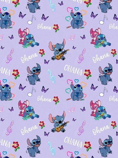Stitch Ohana Leggings